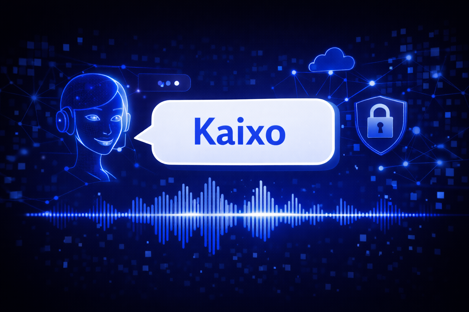 IA conversacional en euskera mostrando un asistente virtual diciendo “kaixo” en una interfaz de chat